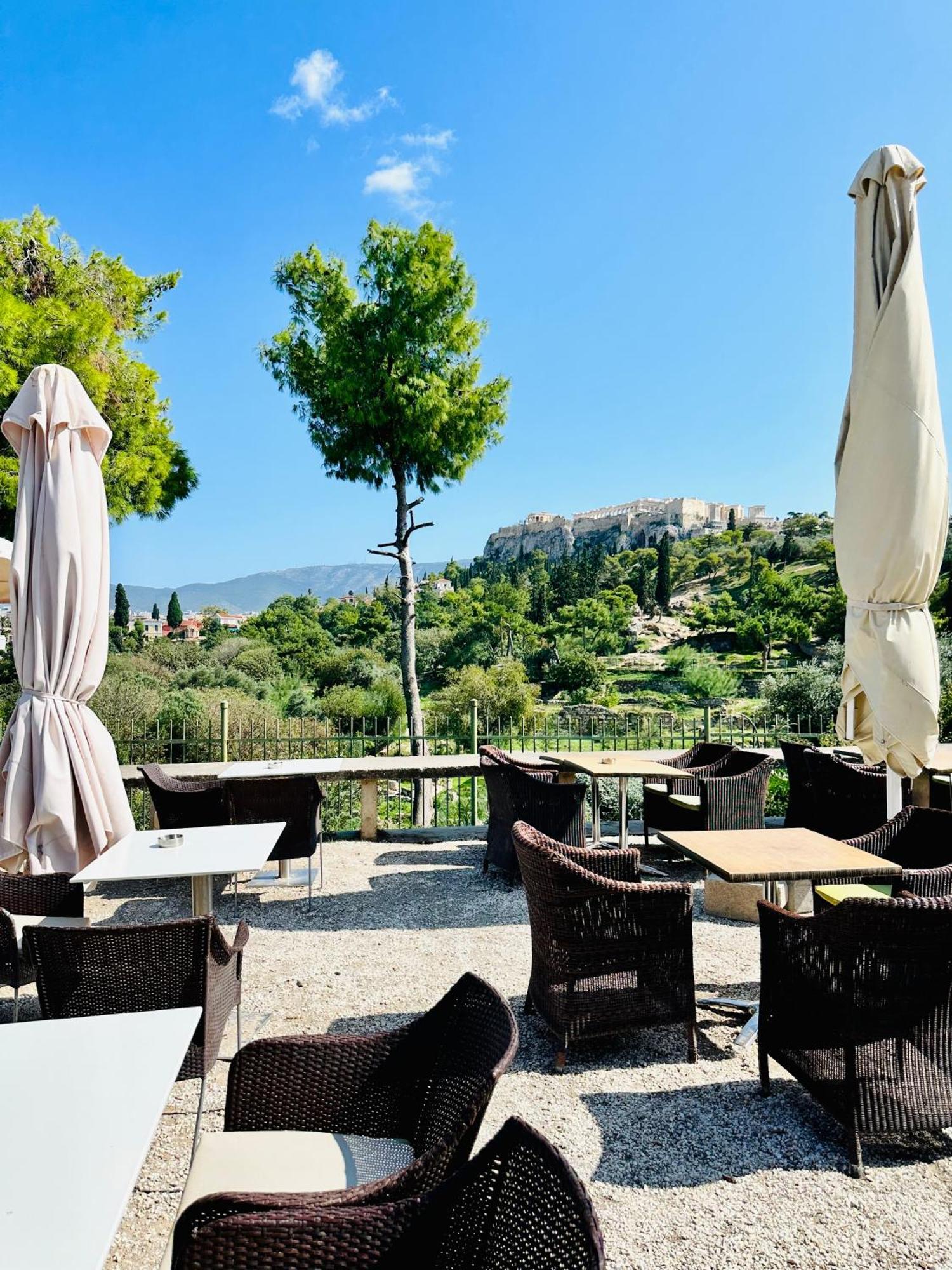 Yuna Penthouse, 100Sqm Private Rooftop Terrasse, Acropolis By Foot Athene Buitenkant foto