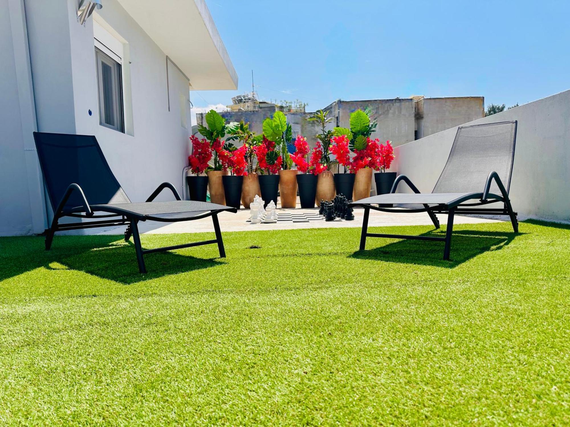 Yuna Penthouse, 100Sqm Private Rooftop Terrasse, Acropolis By Foot Athene Buitenkant foto